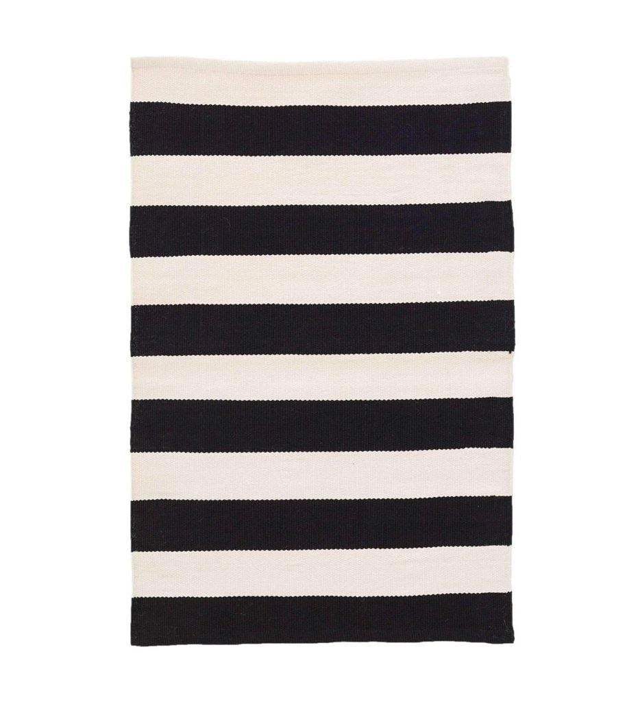 Catamaran Stripe Black/Ivory Indoor/Outdoor 180x270