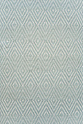 Diamond Light Blue/lvory lndoor/Outdoor  90x150