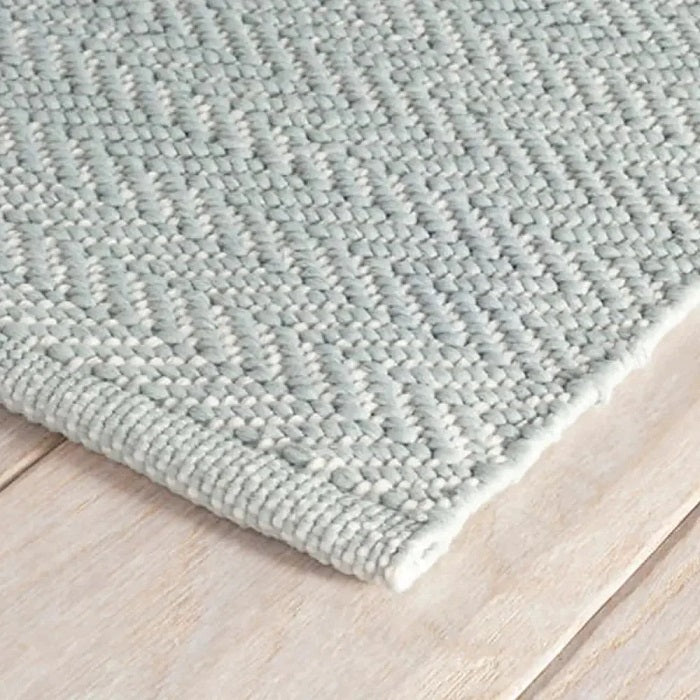 Herringbone Light Blue/lvory lndoor/Outdoor 180x270
