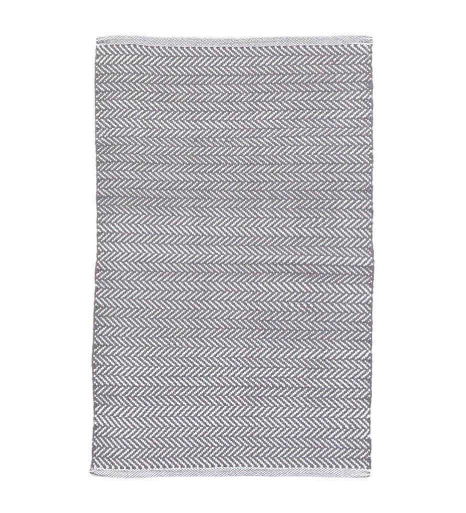 Herringbone Shale/White Indoor/Outdoor Rug 180x270