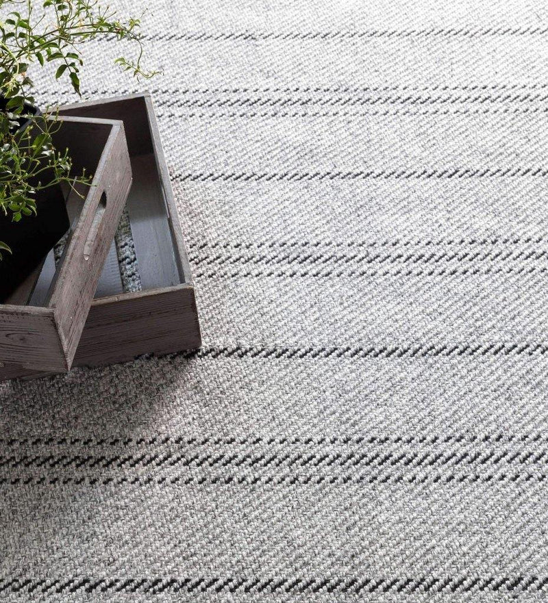 Melange Stripe Grey/Black 150x240