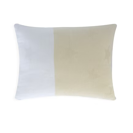 Cojín Estrella Beige Blanco