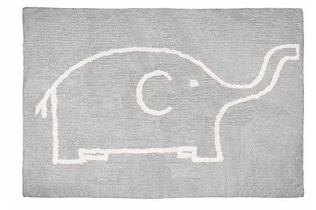 Alfombra Algodón Elefante 120x160