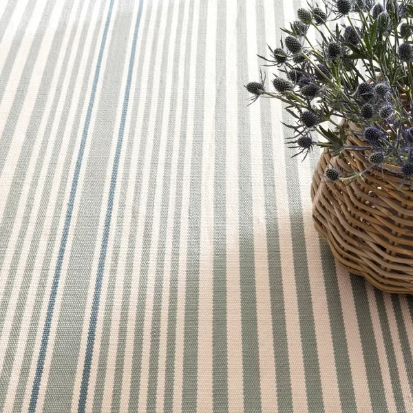 Rugby Stripe Light Blue Indoor/Outdoor 180x270