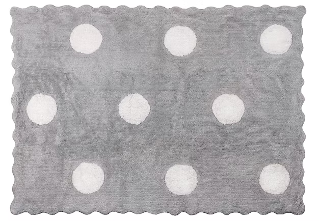 Alfombra Algodón Topos 120x160